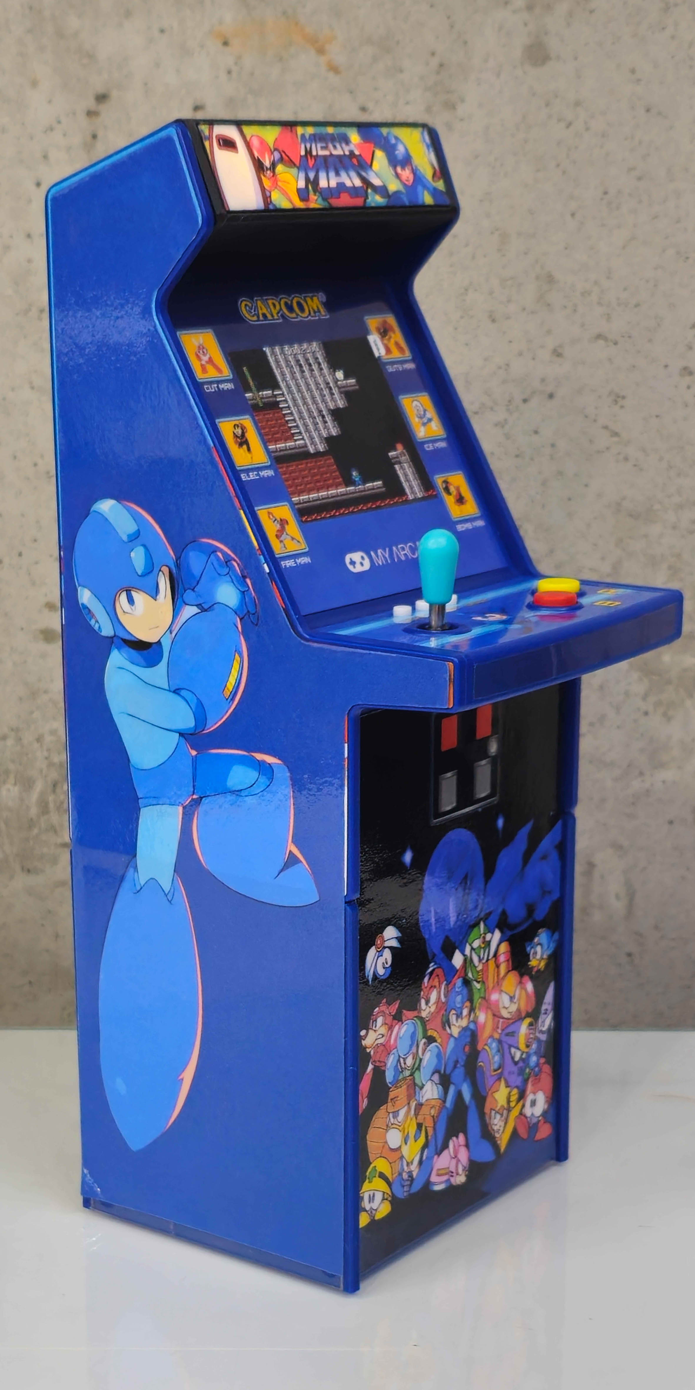 Riser for your My Arcade Micro Player PRO Mega Man *Arcade is NOT included*