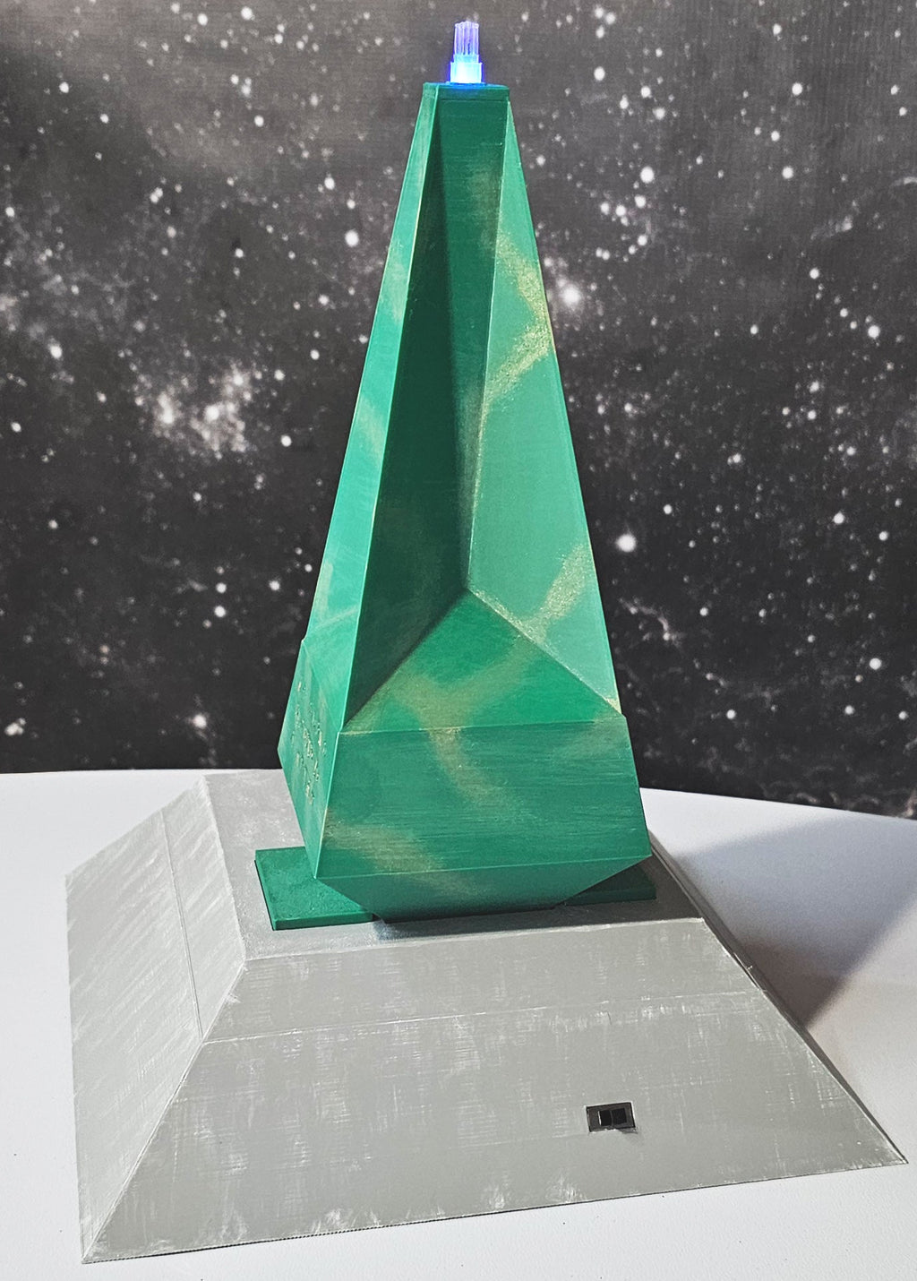 Trek Inspired Paradise Syndrome Obelisk 12 Inches in Total Height