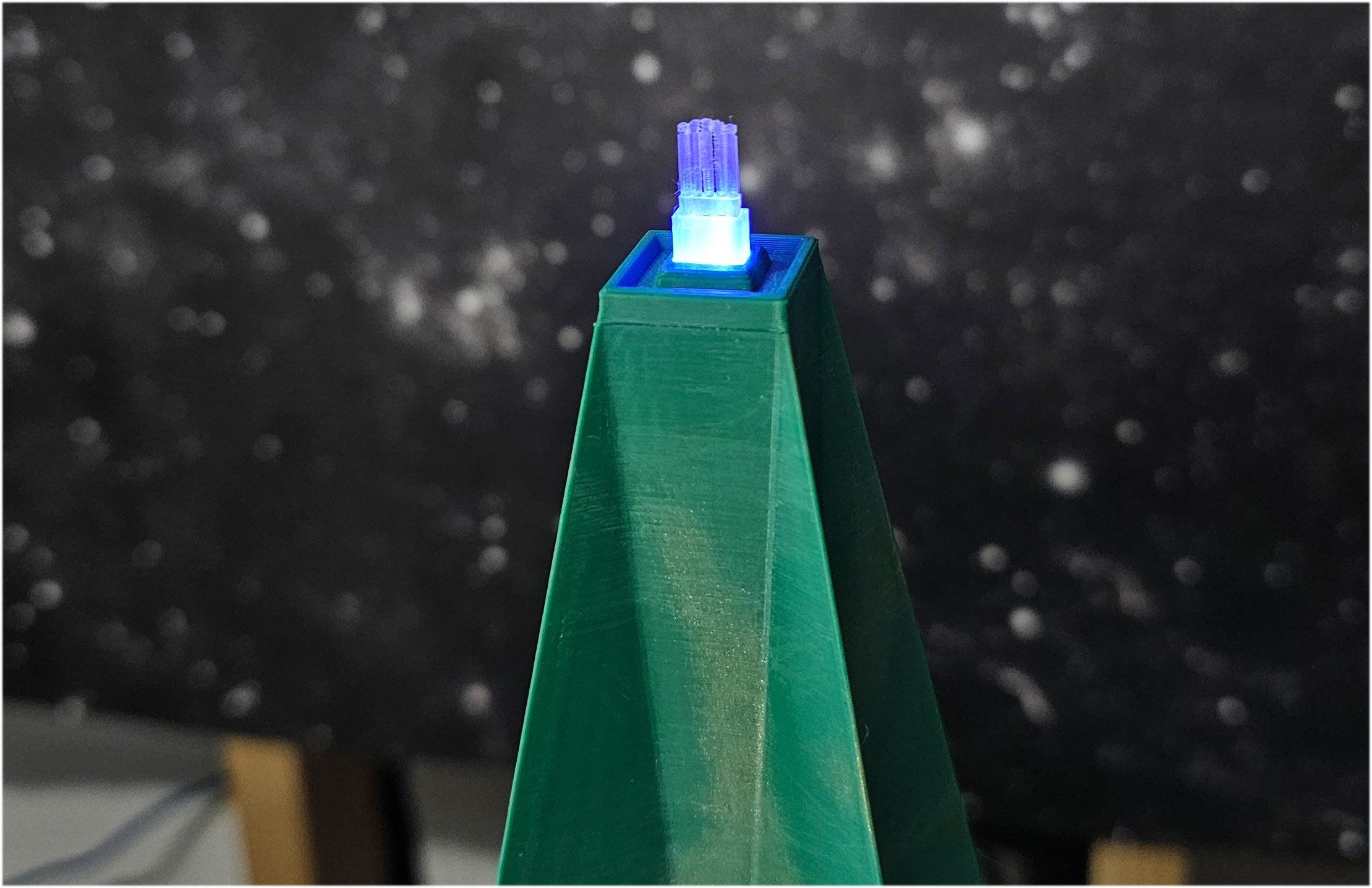 Trek Inspired Paradise Syndrome Obelisk 12 Inches in Total Height