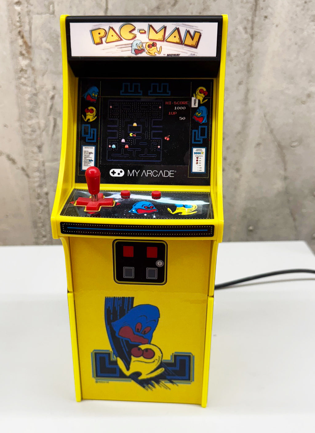 Riser for your My Arcade Micro Player Pac-Man *Arcade is NOT included*