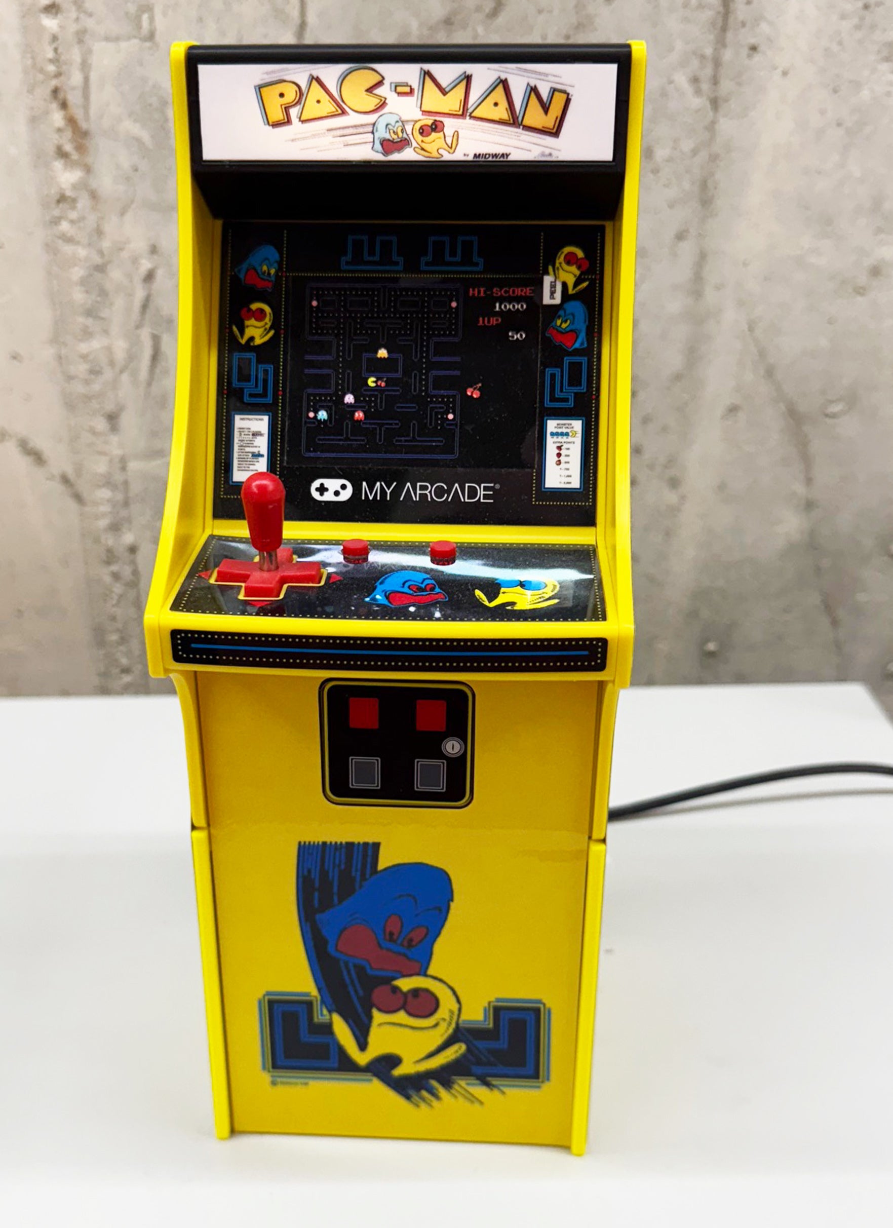Riser for your My Arcade Micro Player Pac-Man *Arcade is NOT included*