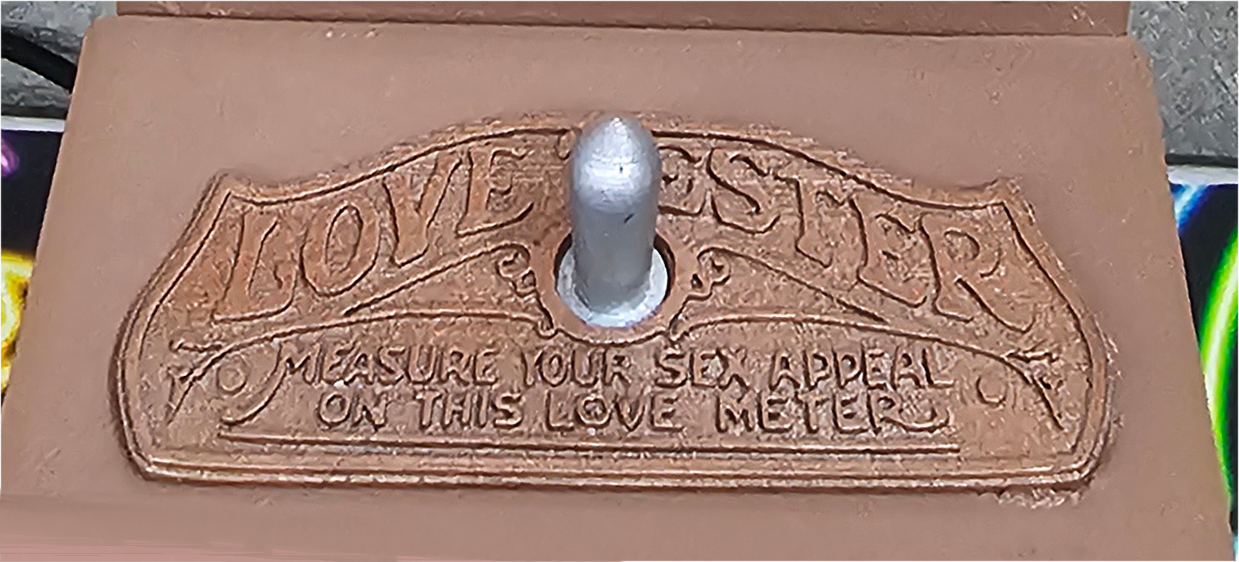 1:6 Scale Functional / Playable Love Tester Displays with Replicade / New Wave Toys Arcade