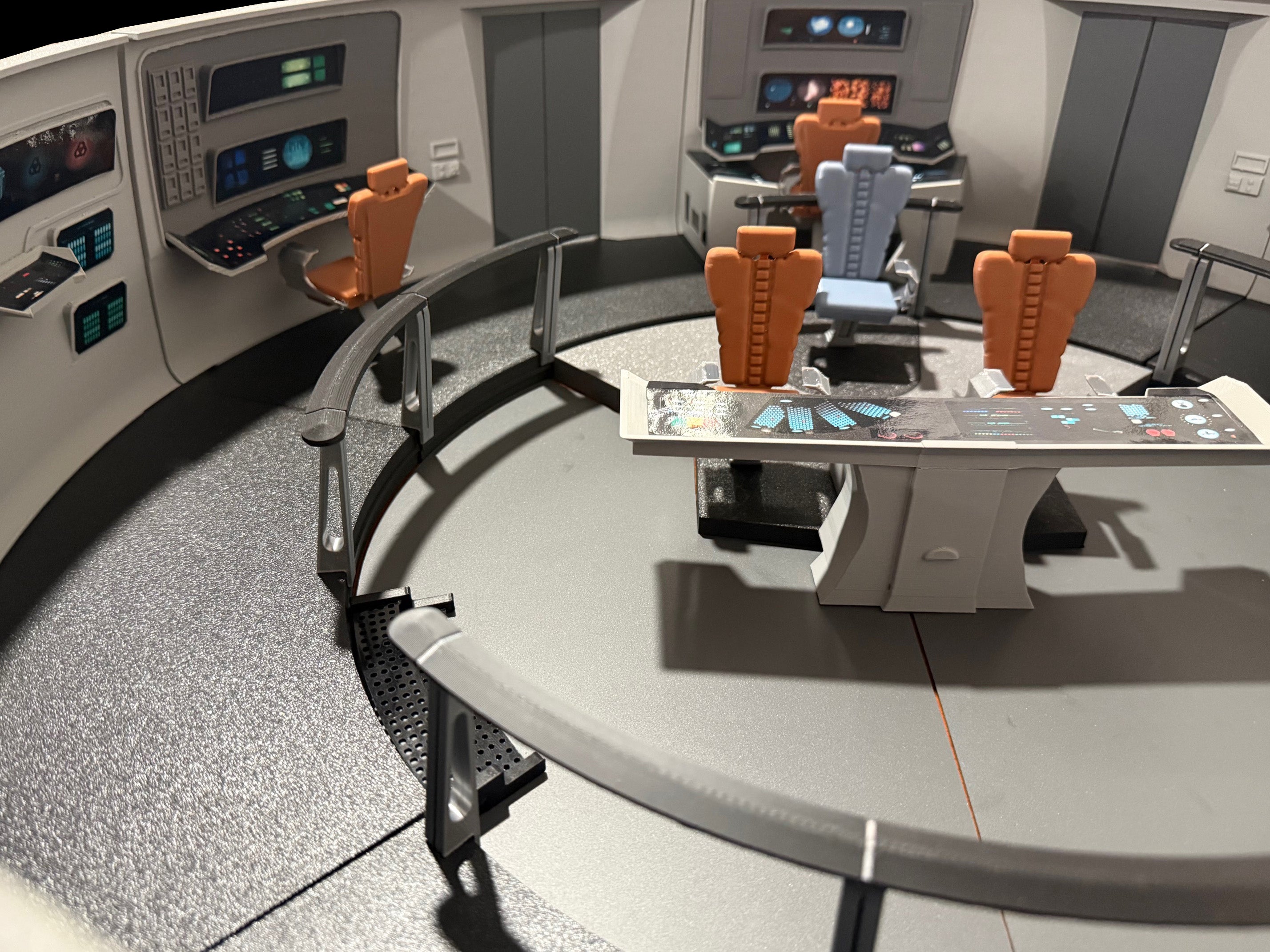 Star Trek The Motion Picture (TMP) Bridge in 1:14 Scale / for 4.5 Inch Figures