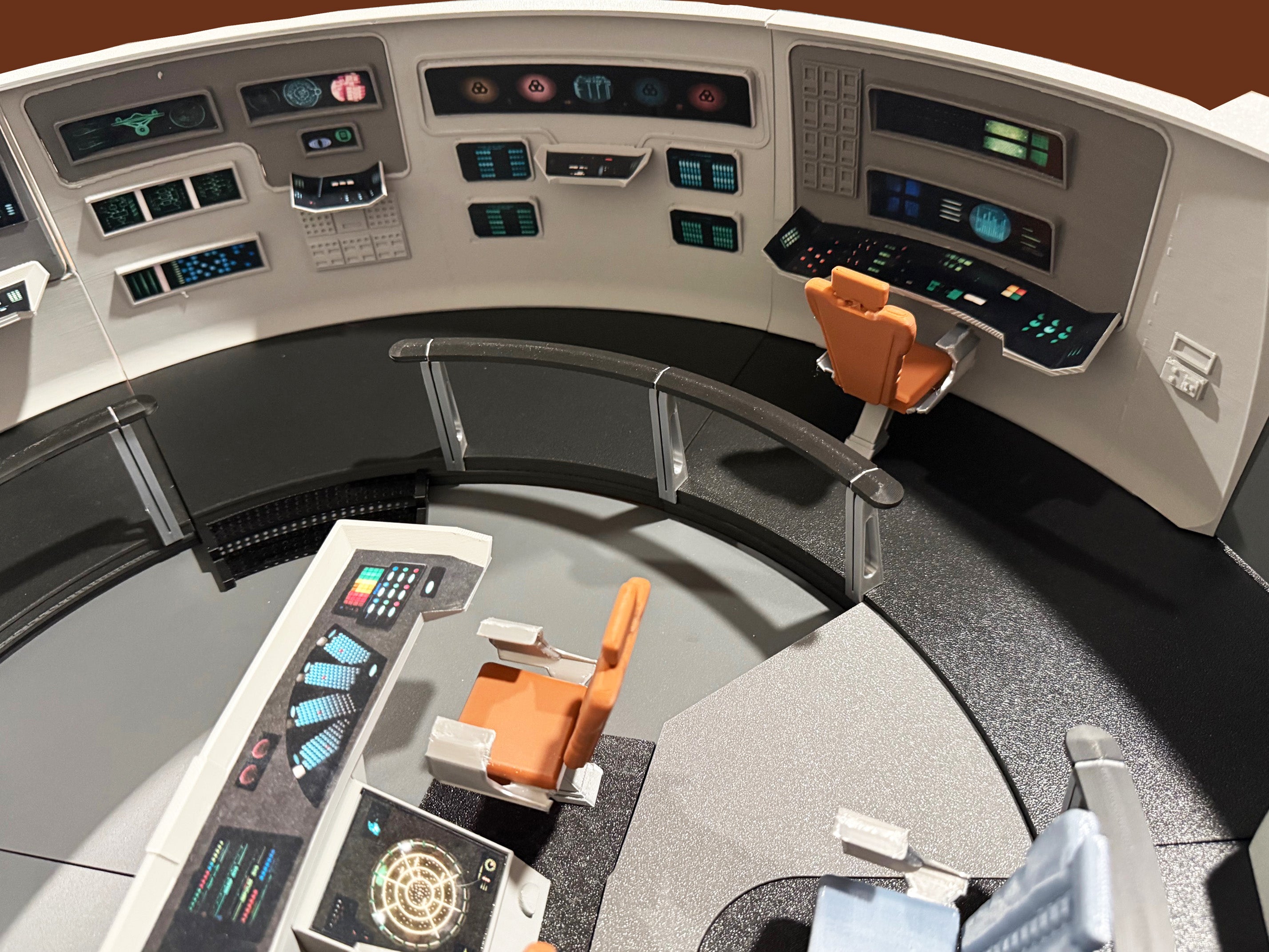 Star Trek The Motion Picture (TMP) Bridge in 1:14 Scale / for 4.5 Inch Figures