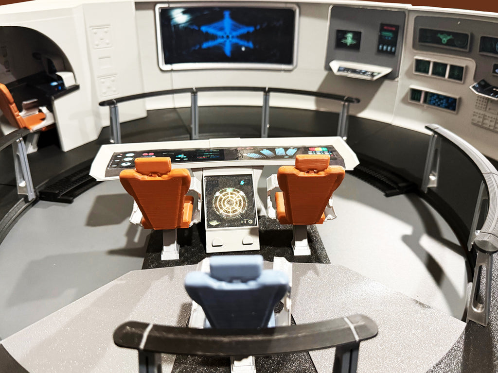 Star Trek The Motion Picture (TMP) Bridge in 1:14 Scale / for 4.5 Inch Figures
