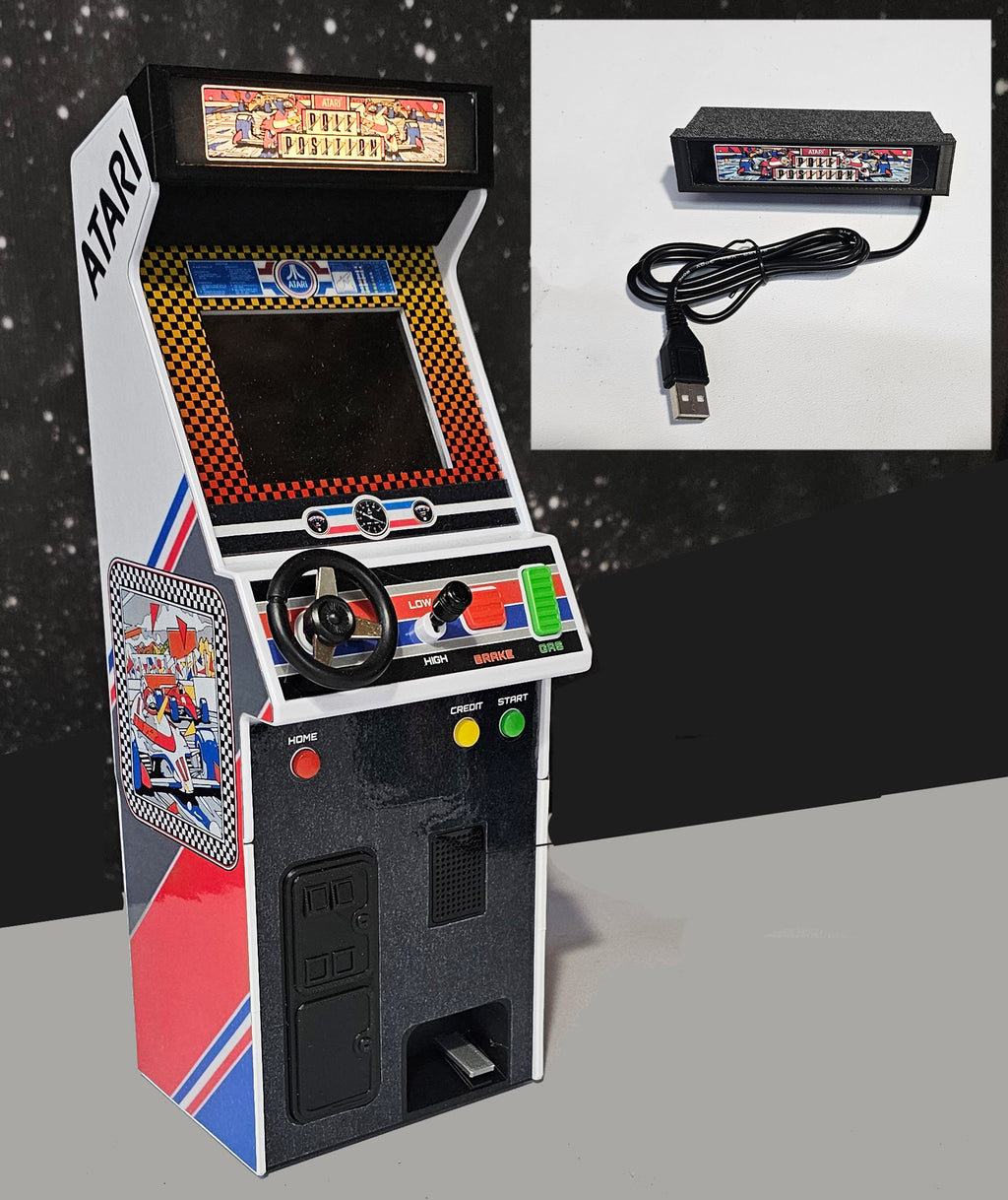 Custom Riser for your My Arcade Pole Position Arcade **Arcade is not included**