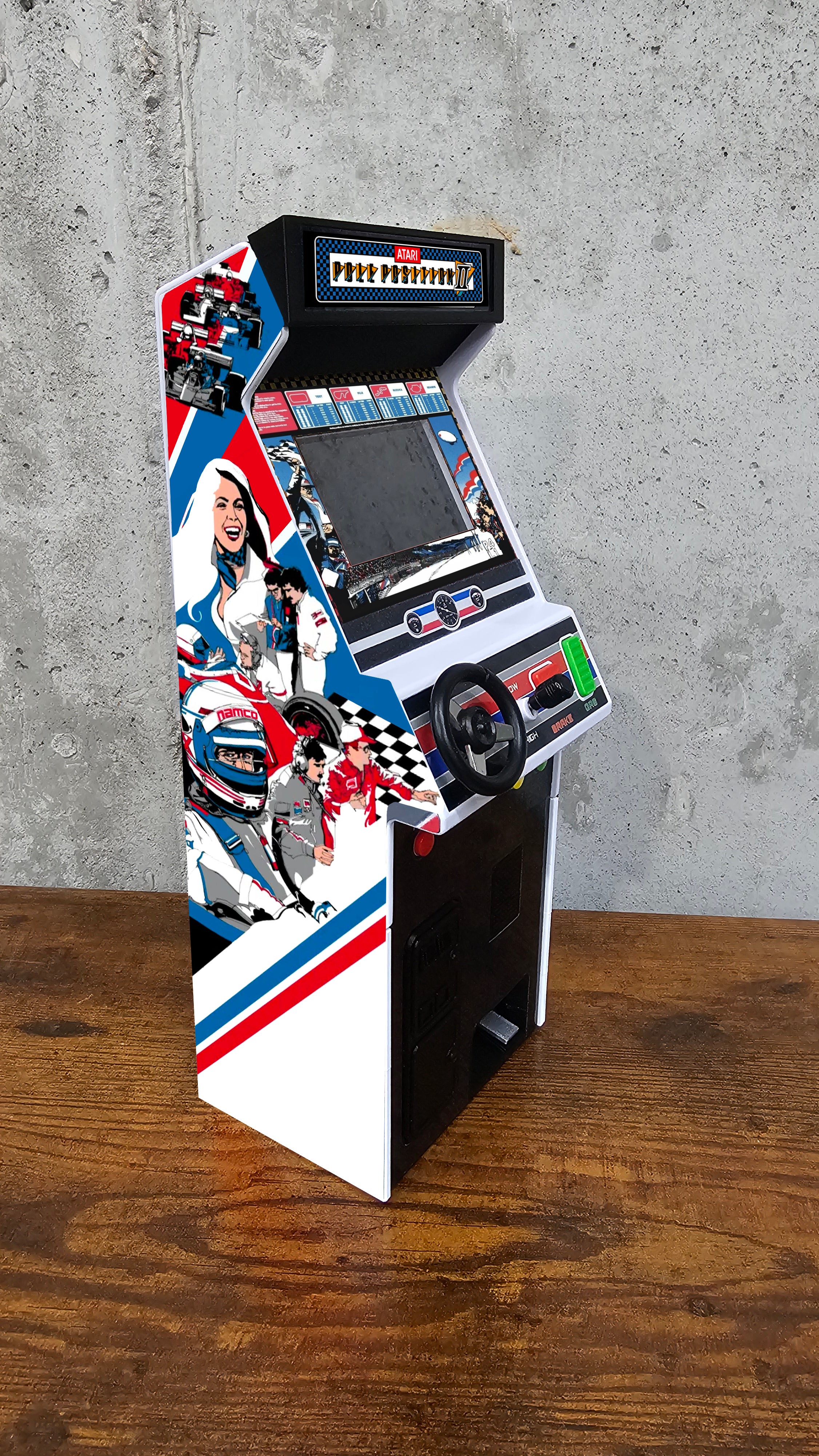 Riser for Your My Arcade Pole Position With Pole Position II Artwork *Arcade is NOT included*