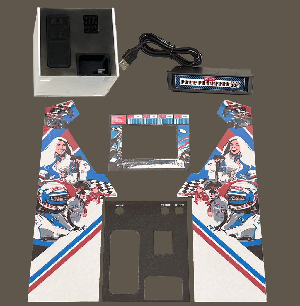 Riser for Your My Arcade Pole Position With Pole Position II Artwork *Arcade is NOT included*