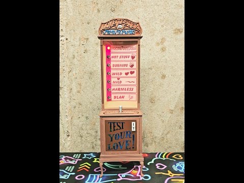 1:6 Scale Functional / Playable Love Tester Displays with Replicade / New Wave Toys Arcade