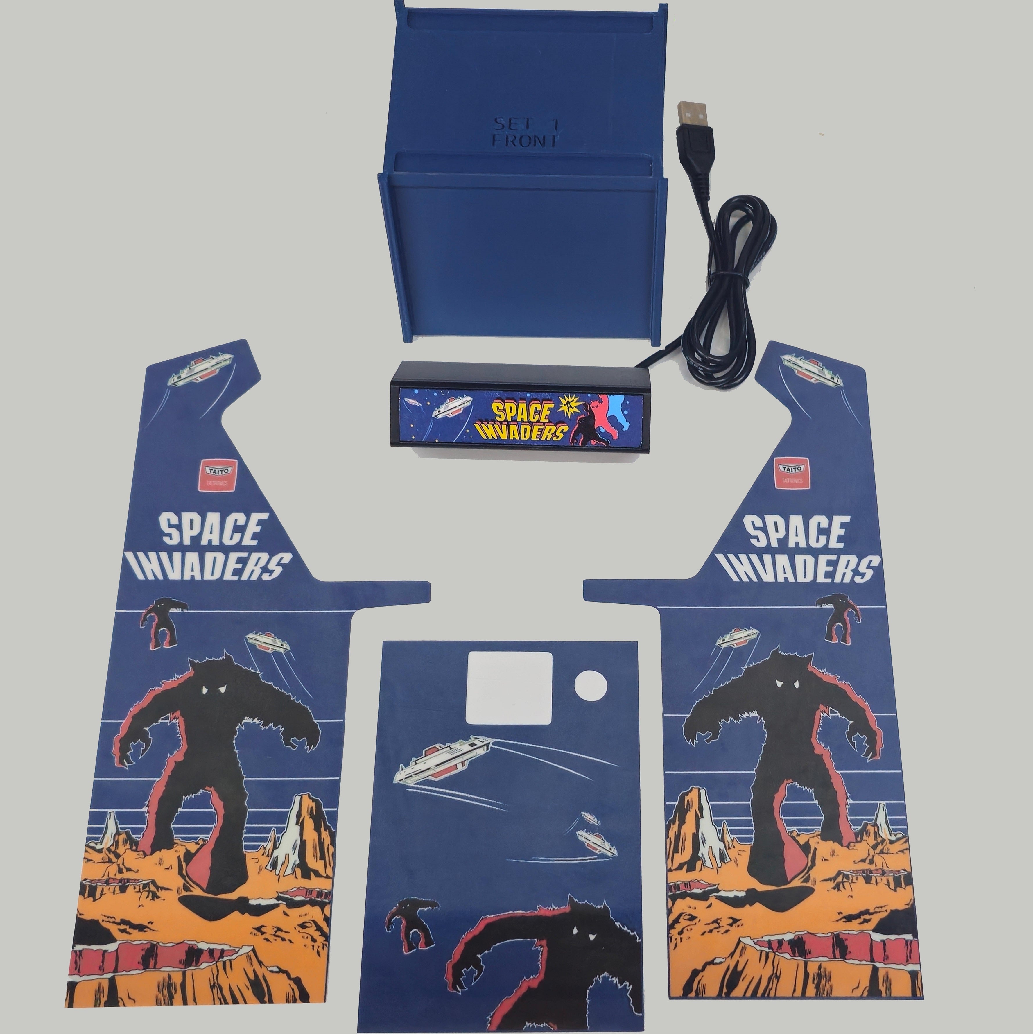 Riser for your My Arcade Micro Player PRO Space Invaders *Arcade is NOT included*