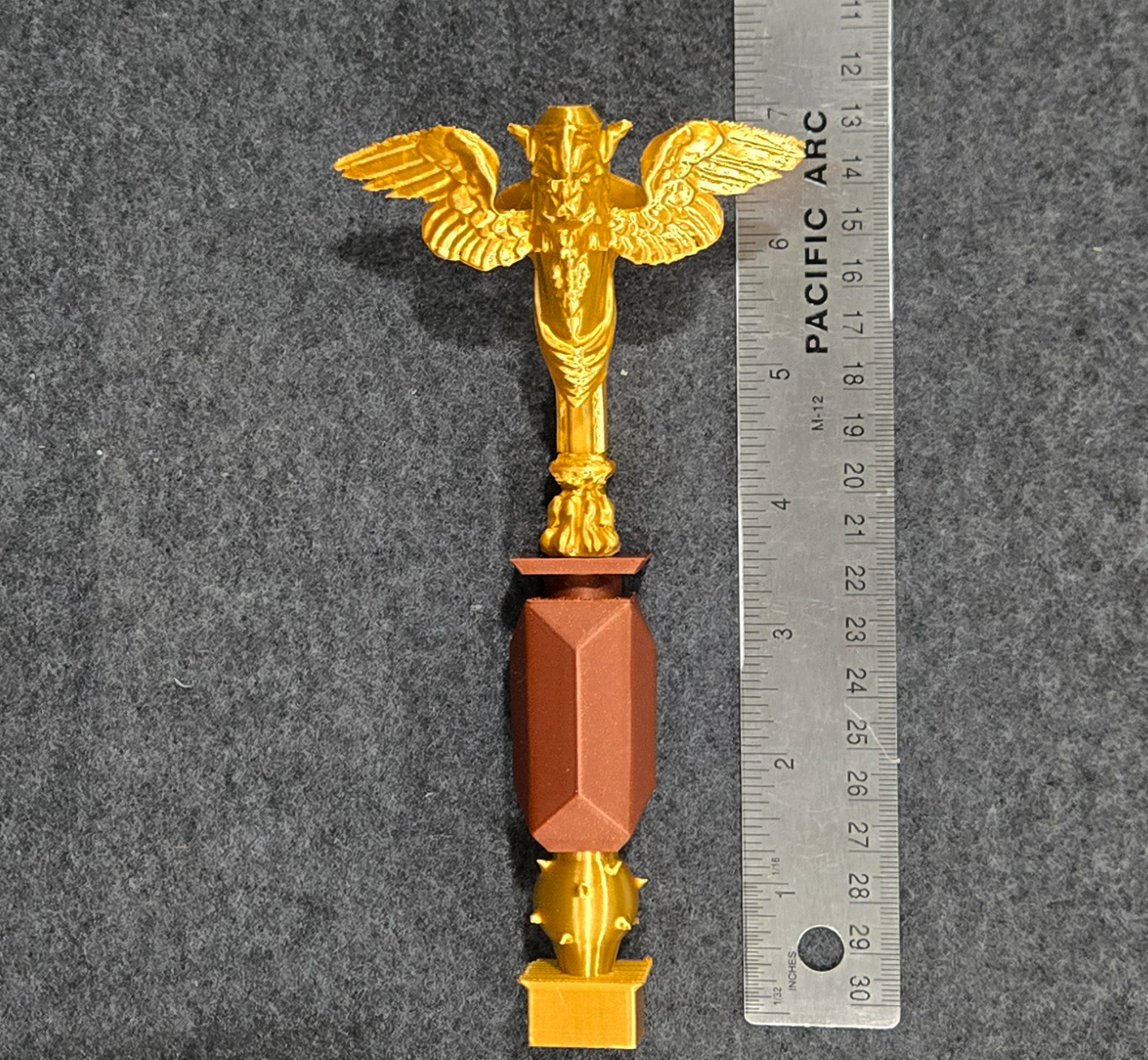 TNG Finale Episode Judge Q Chair's PILLARS ONLY for your Exo-6 / Sixth Scale Figures