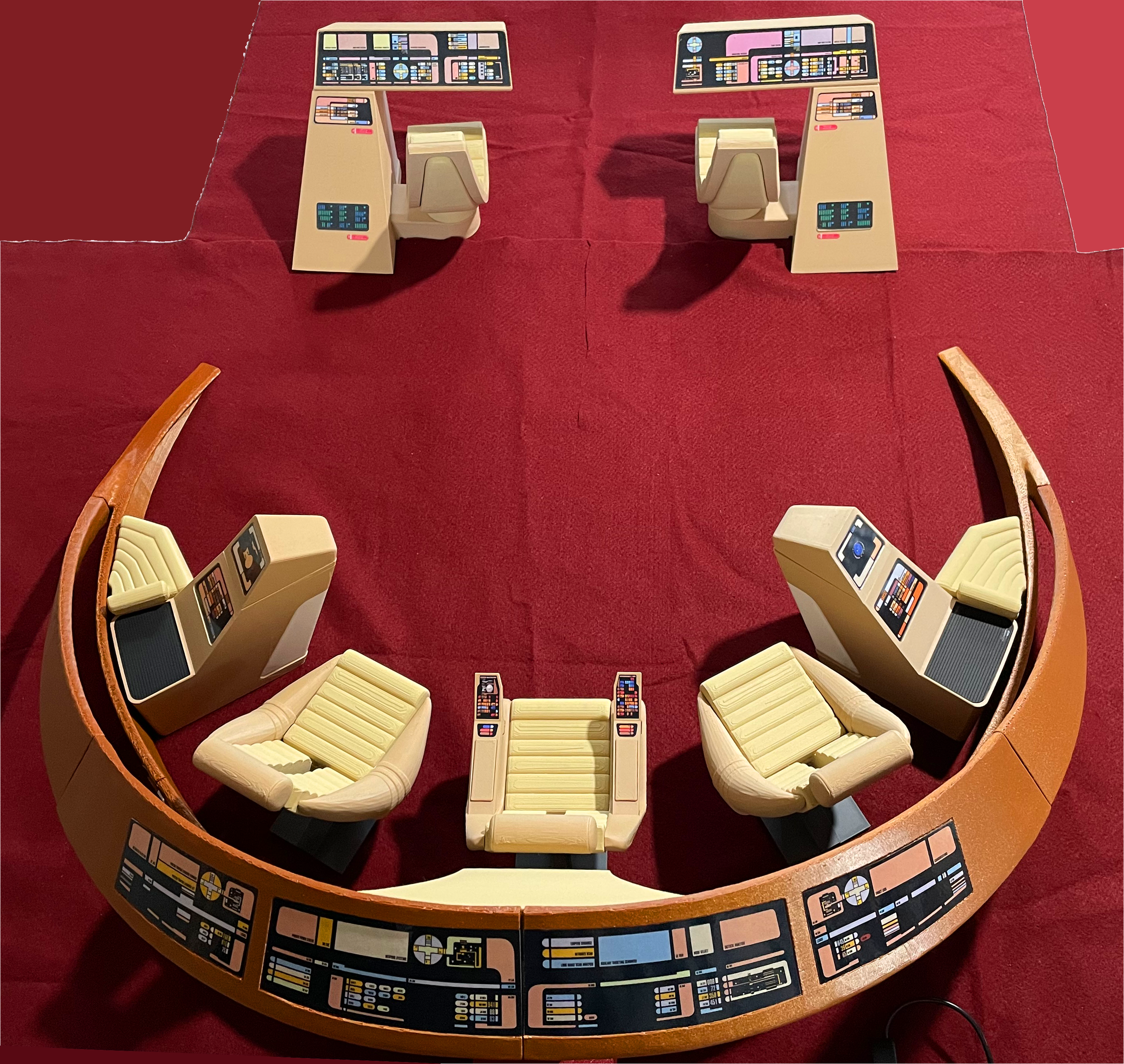 TNG Bridge Command for Sixth Scale / 1:6 Scale / Exo-6, QMx, and other 12" Figures