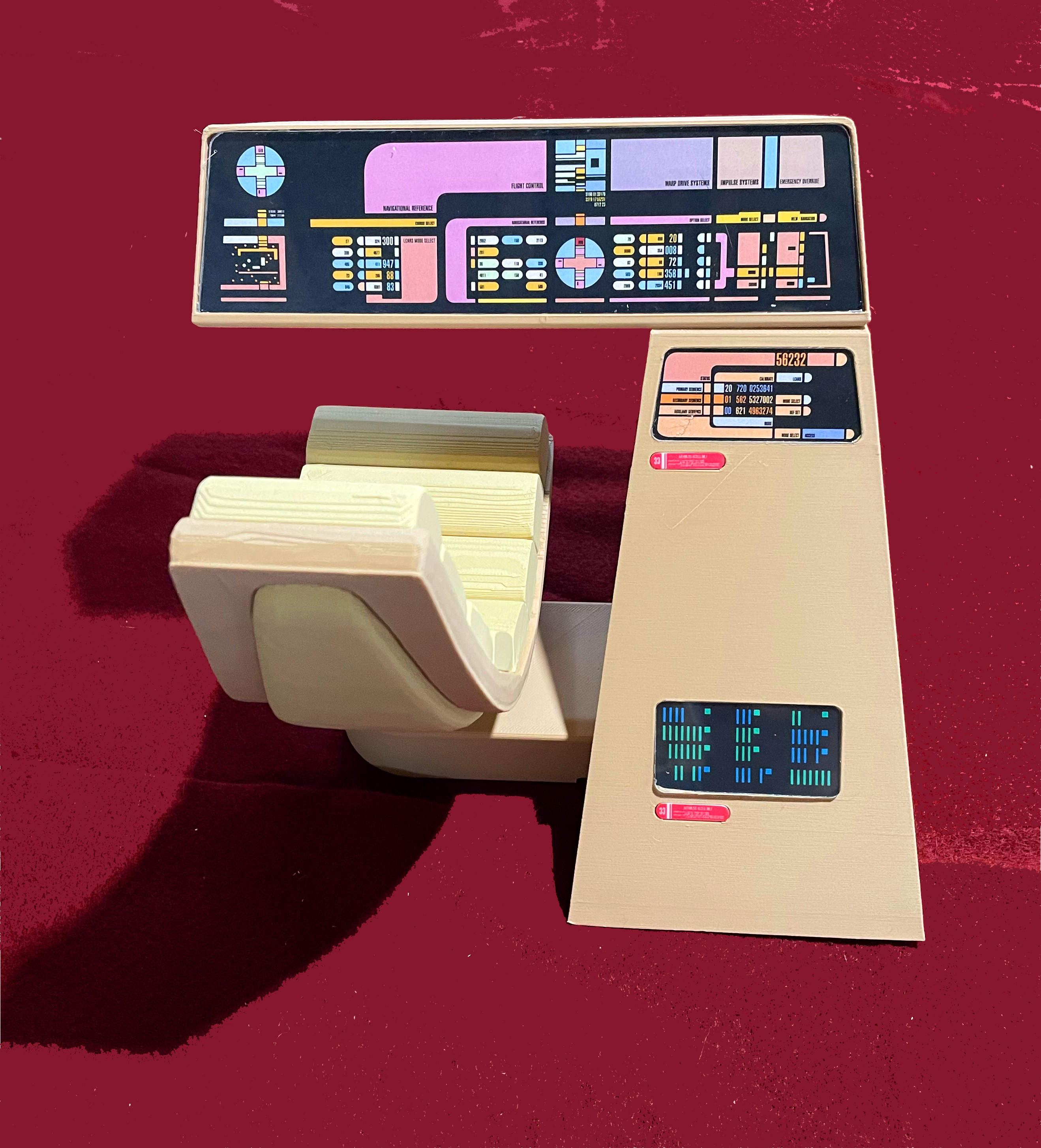 TNG Bridge Command for Sixth Scale / 1:6 Scale / Exo-6, QMx, and other 12" Figures