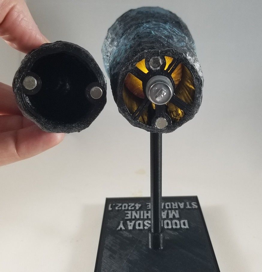 Trek Inspired Light up Doomsday Machine (Attack Wing Compatible)