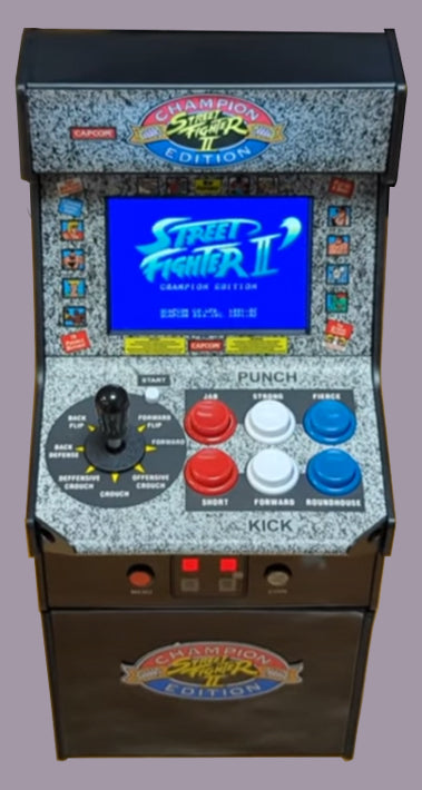 Riser for your My Arcade Street Fighter II Arcade. **Arcade is not included**