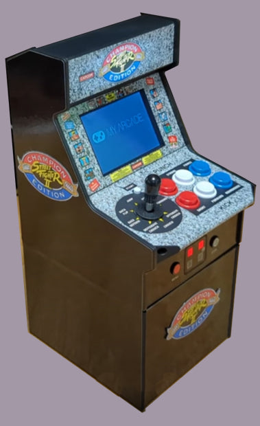 Riser for your My Arcade Street Fighter II Arcade. **Arcade is not included**