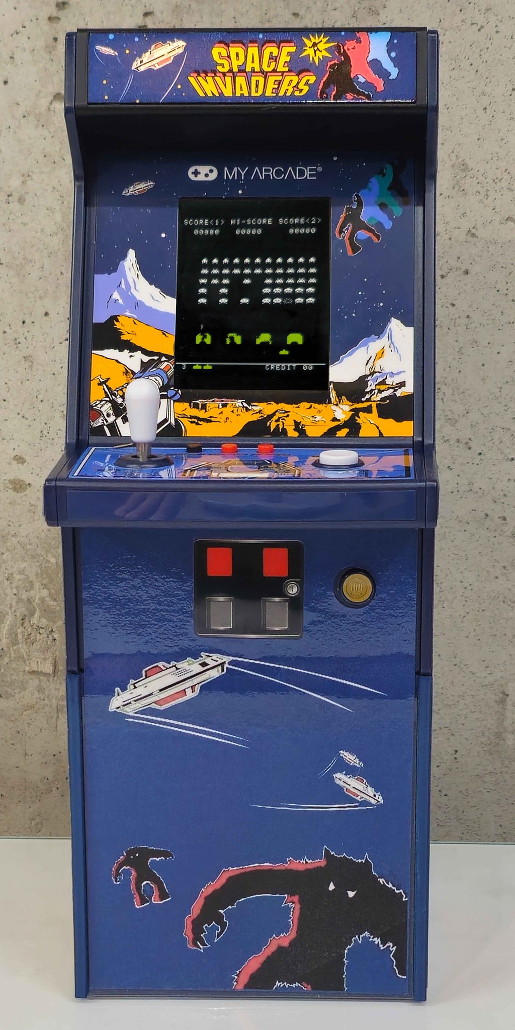 Riser for your My Arcade Micro Player PRO Space Invaders *Arcade is NOT included*