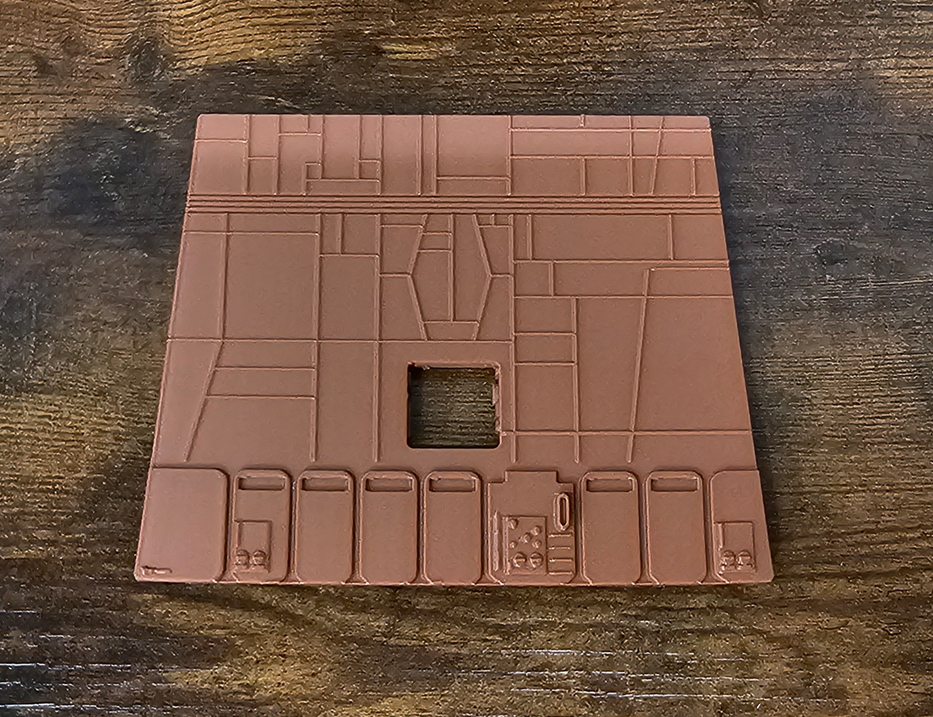 1979 Kenner Star Wars Jawa Sandcrawler Replacement Parts: Elevator, Side Door, Ladder, Battery Cover, Remote Cap