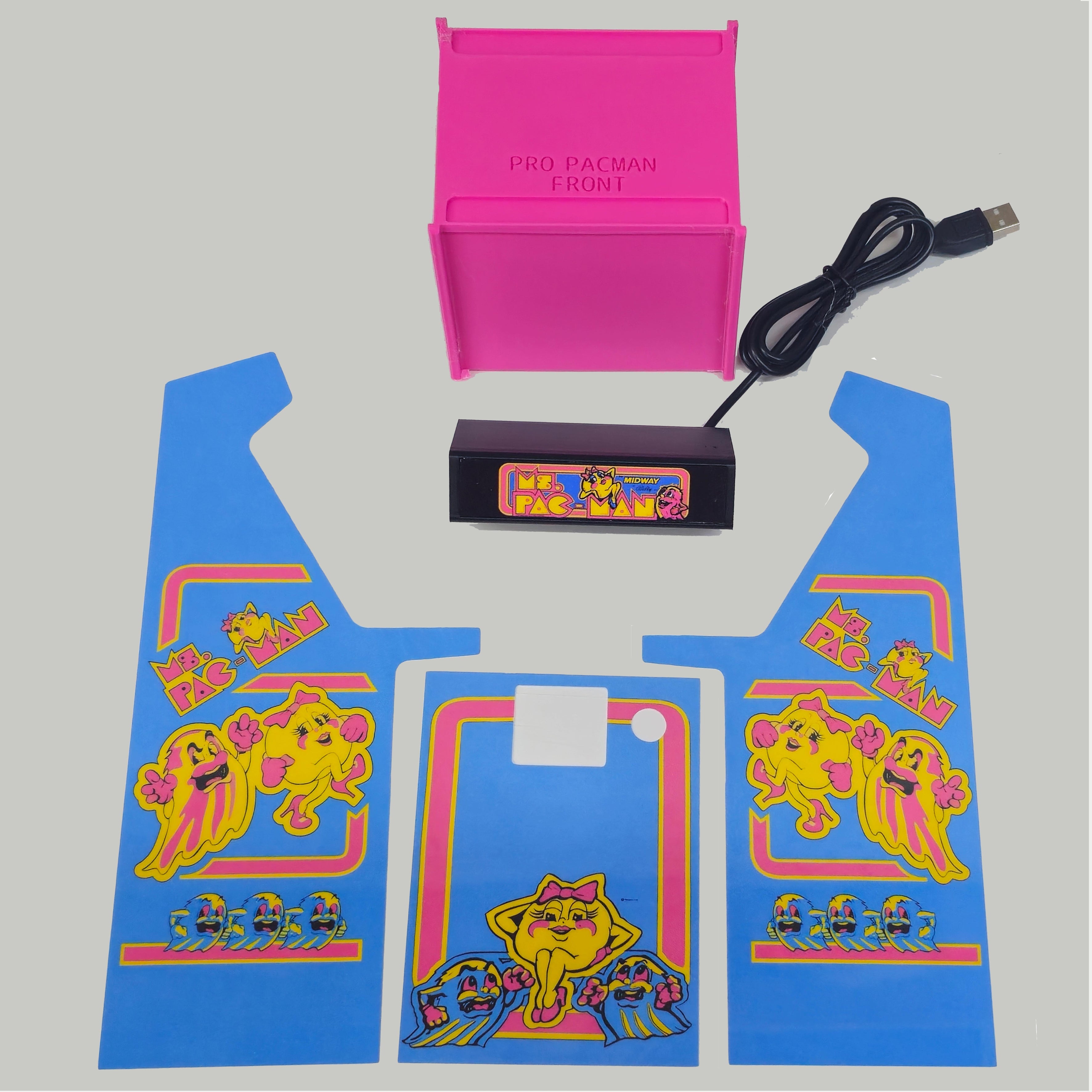 Riser for your My Arcade Micro Player PRO Ms. Pac-Man *Arcade is NOT included*