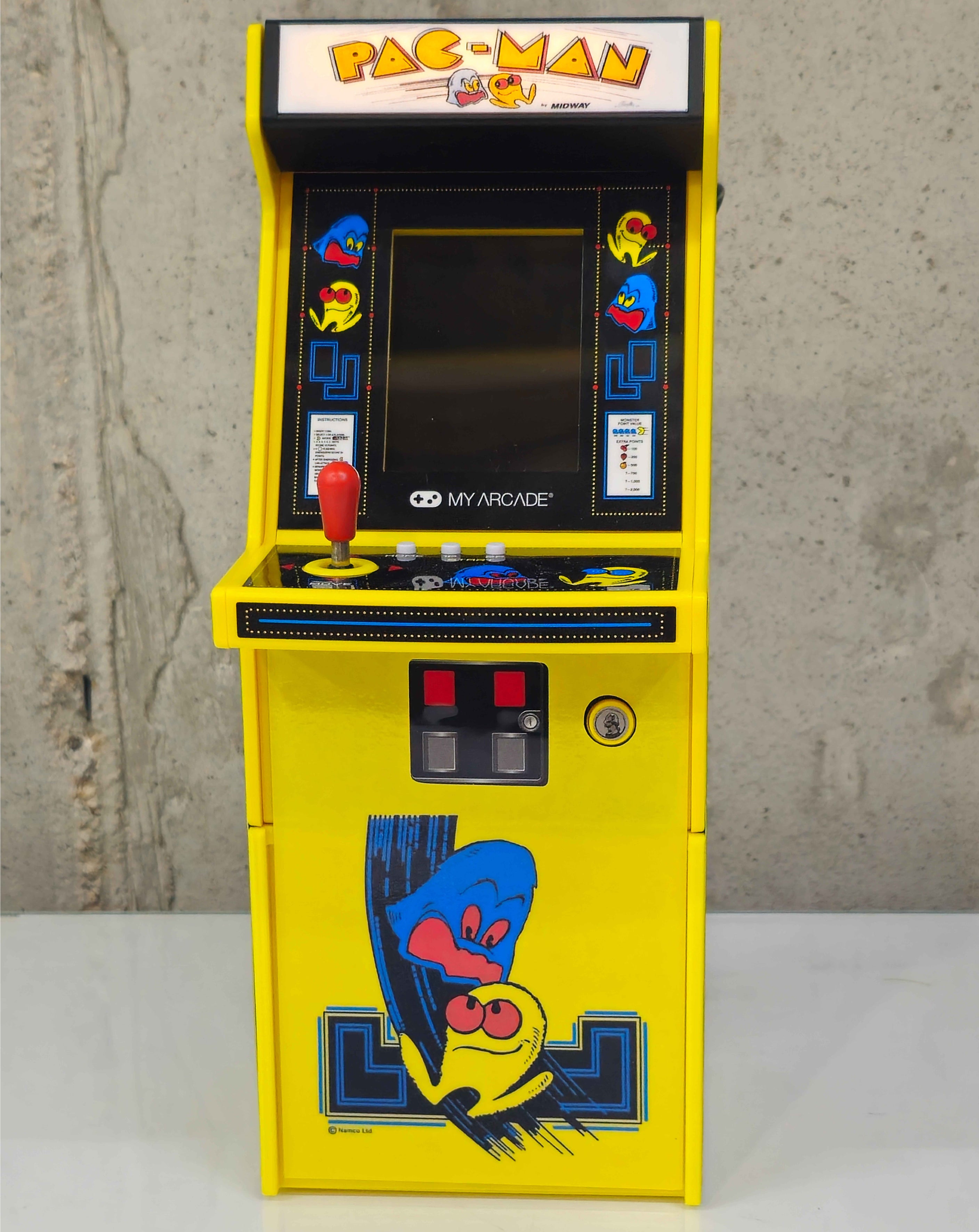 Riser for your My Arcade Micro Player PRO Pac-Man *Arcade is NOT included*