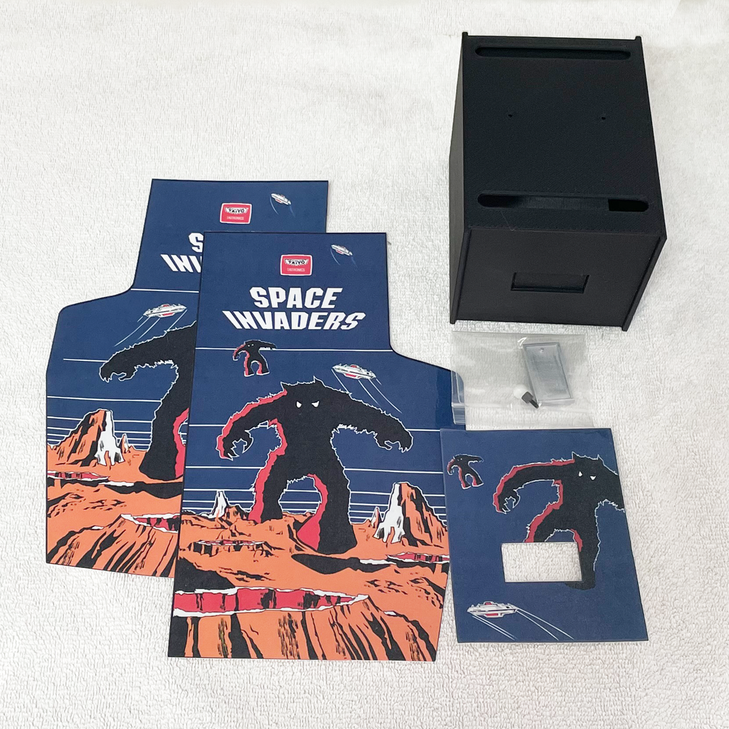 Riser for your My Arcade Space Invaders Arcade. **Arcade is not included**