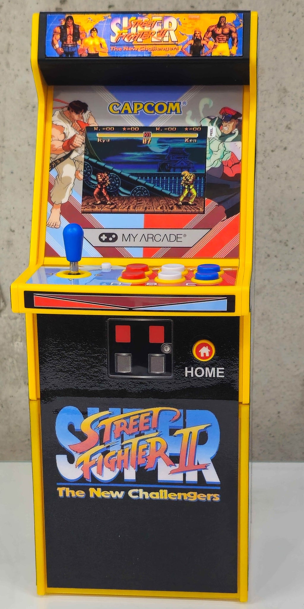 Riser for your My Arcade Micro Player PRO Super Street Fighter II *Arcade is NOT included*