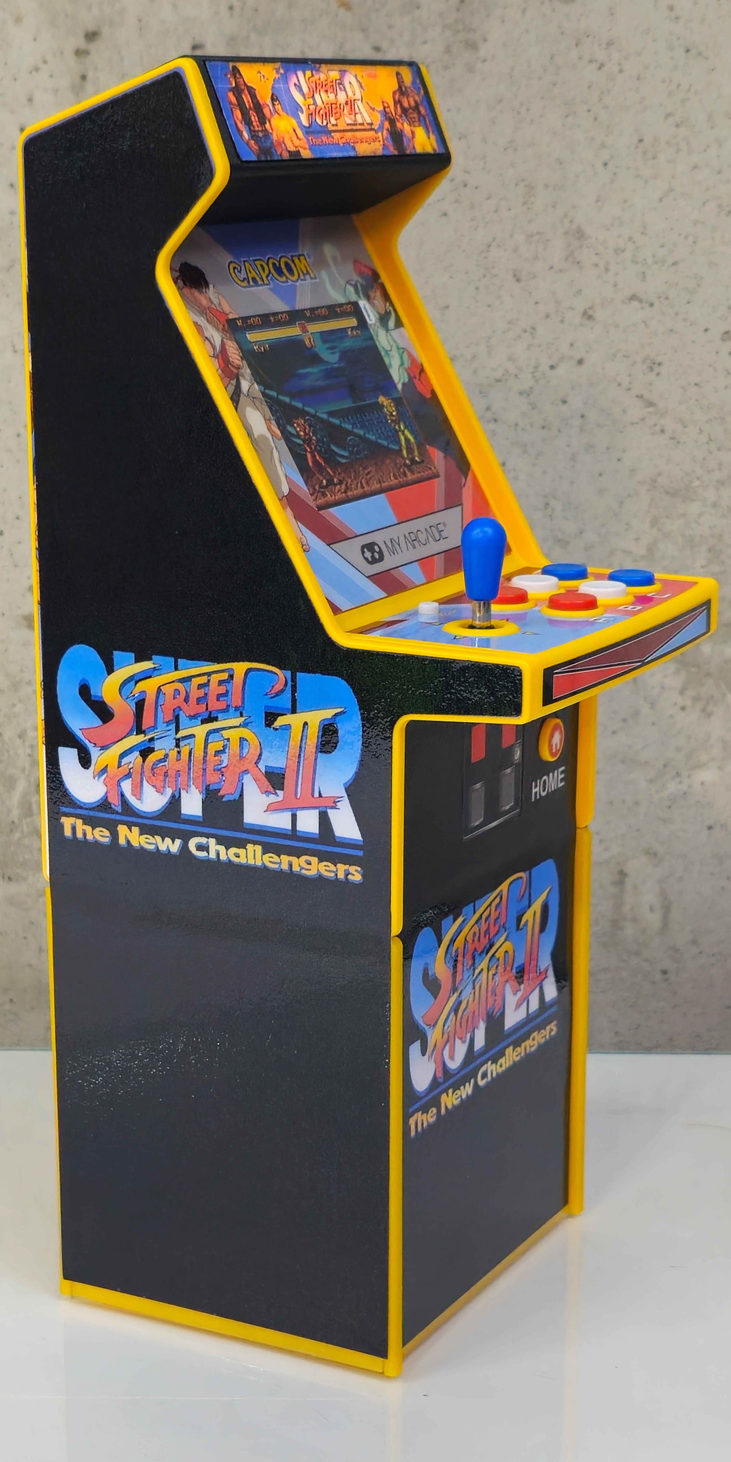 Riser for your My Arcade Micro Player PRO Super Street Fighter II *Arcade is NOT included*