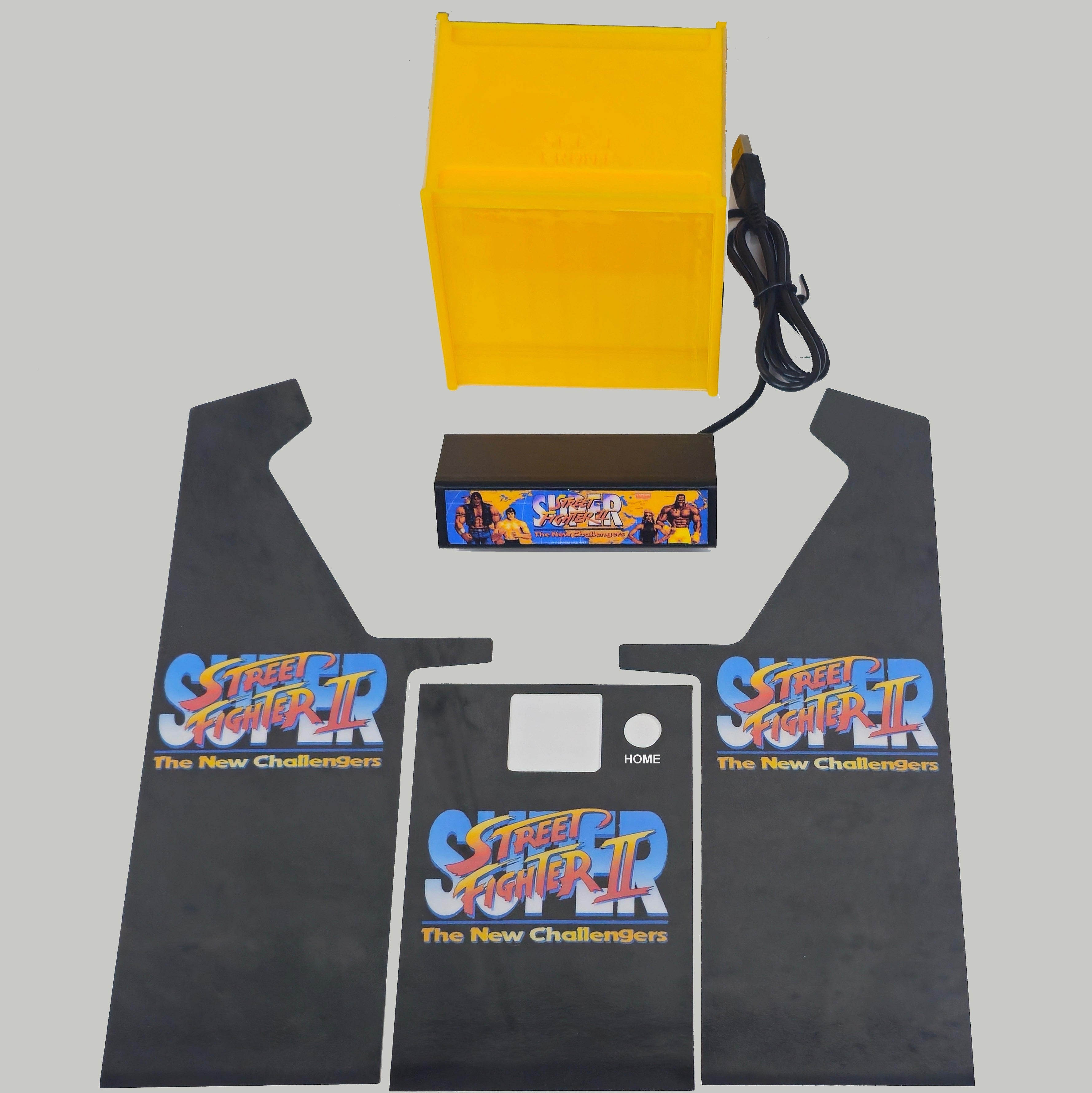 Riser for your My Arcade Micro Player PRO Super Street Fighter II *Arcade is NOT included*