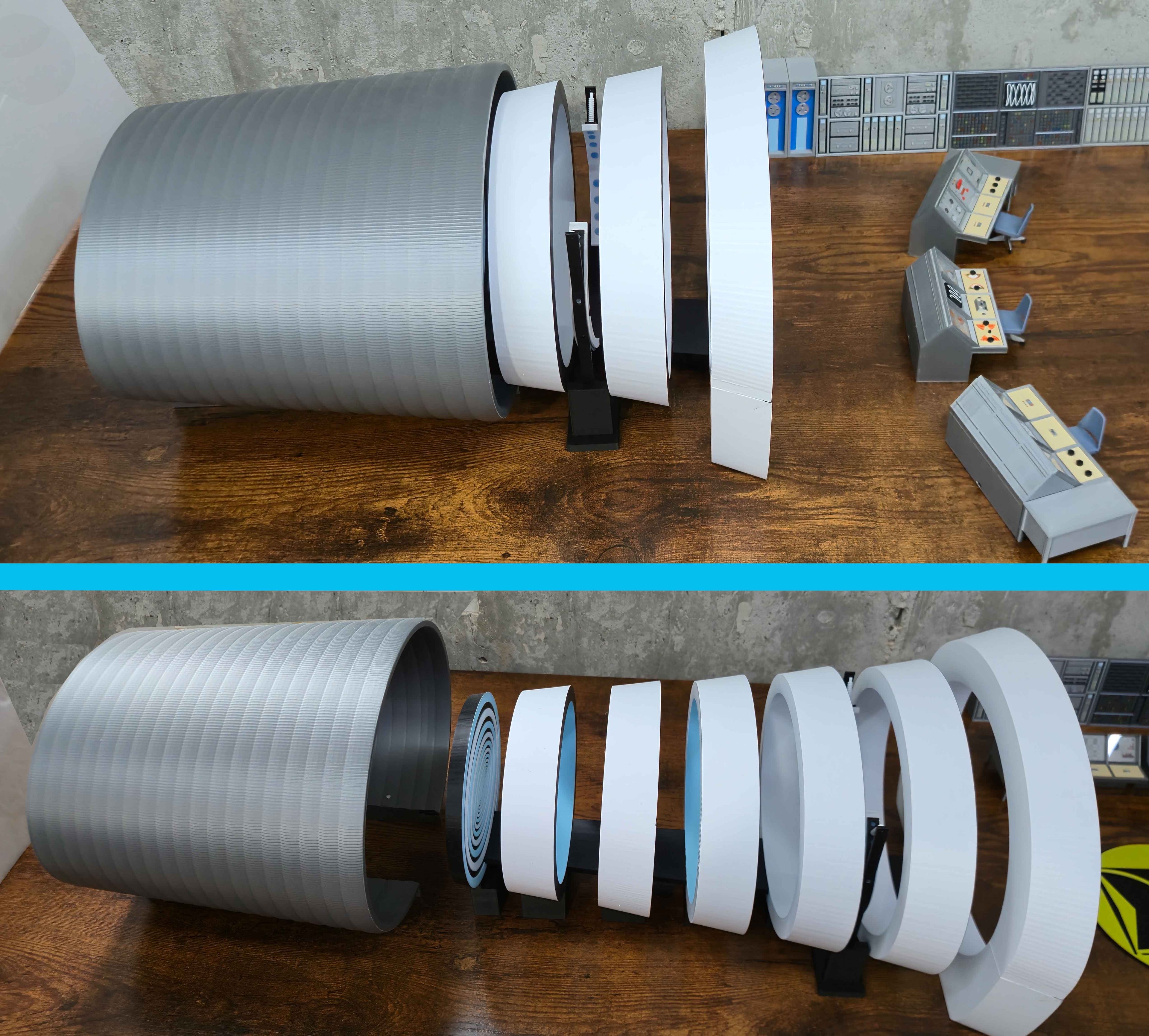 The Time Tunnel Custom Display Model