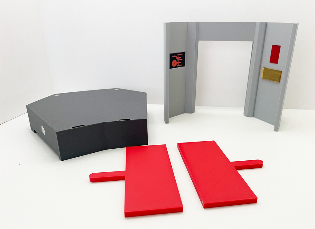 Trek TOS Lit Bridge for Display with your Playmates and other 4.75" Figures **Please Read Description**