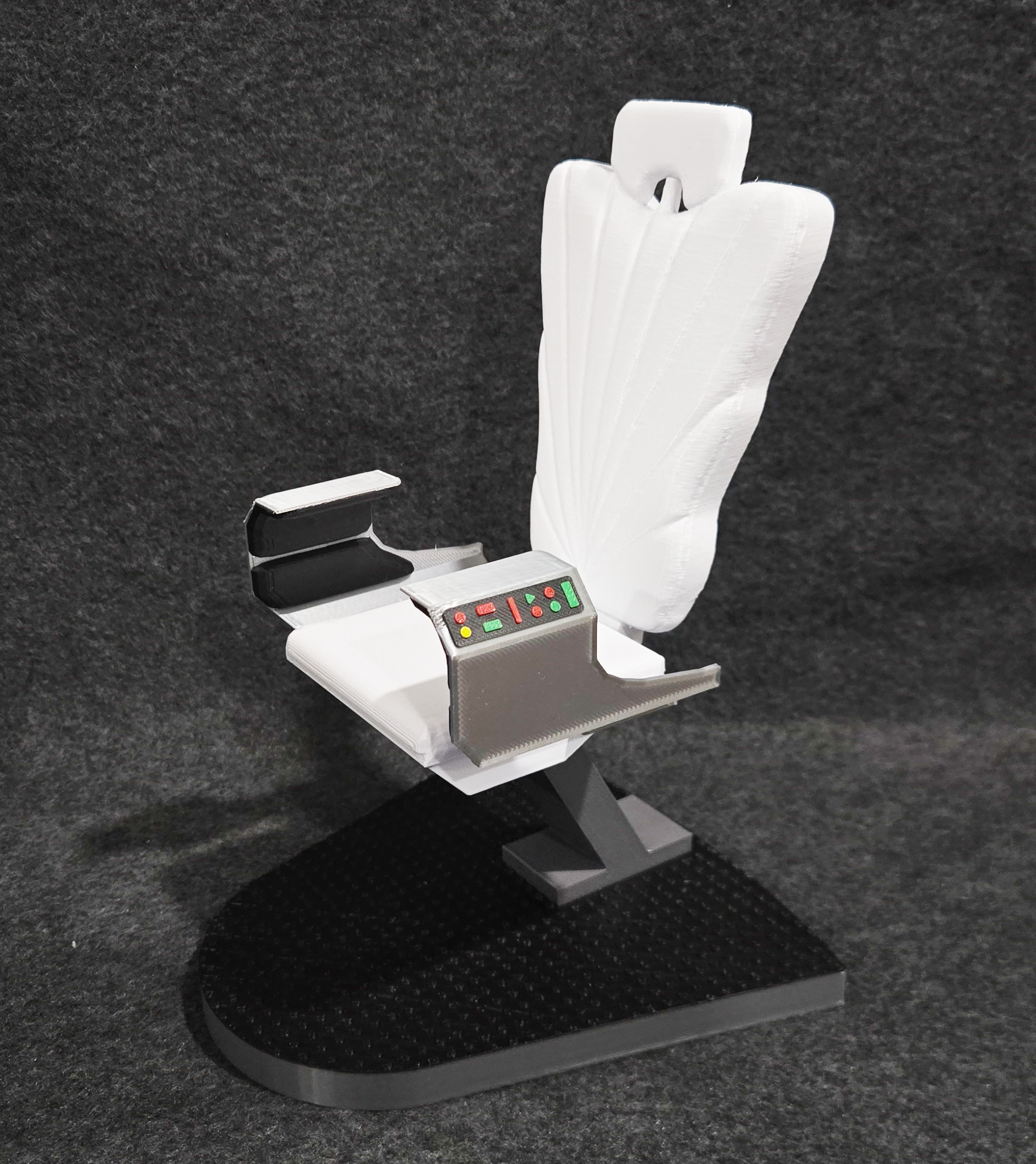 Sixth (1:6) Scale The Wrath of Khan (TWOK) Admiral Kirk's Command Chair for Exo-6 and other 12 Inch Figures